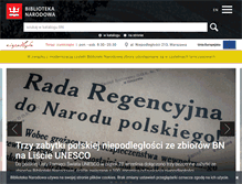Tablet Screenshot of bn.org.pl