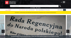 Desktop Screenshot of bn.gov.pl